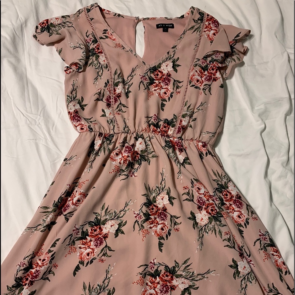 Women’s midi floral dress